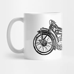 R37 Bike Sketch Art Mug